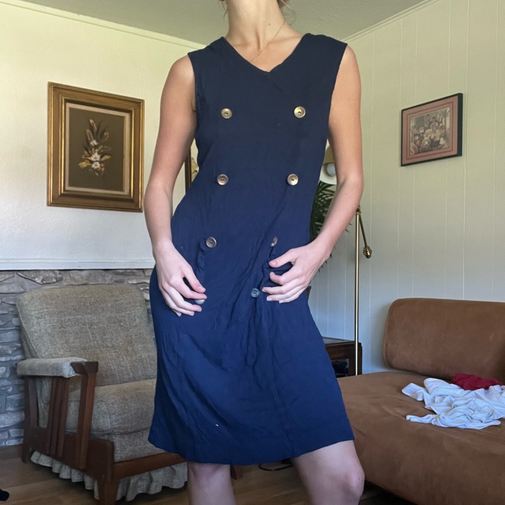 Vintage 90s y2k soft cotton dress